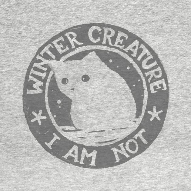 Winter Creature I Am Not by FoxShiver